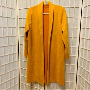 🧥ZARA beautiful suede-like coat